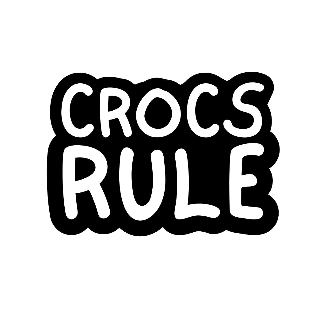 CROCS RULE Cookie Cutter & Fondant Debosser