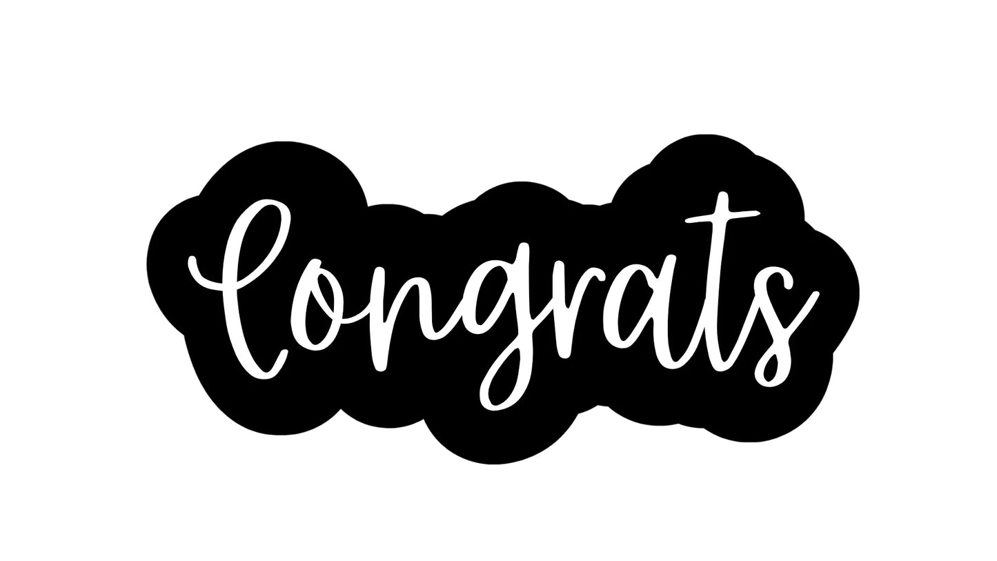 Congrats Cookie Cutter & Fondant Debosser