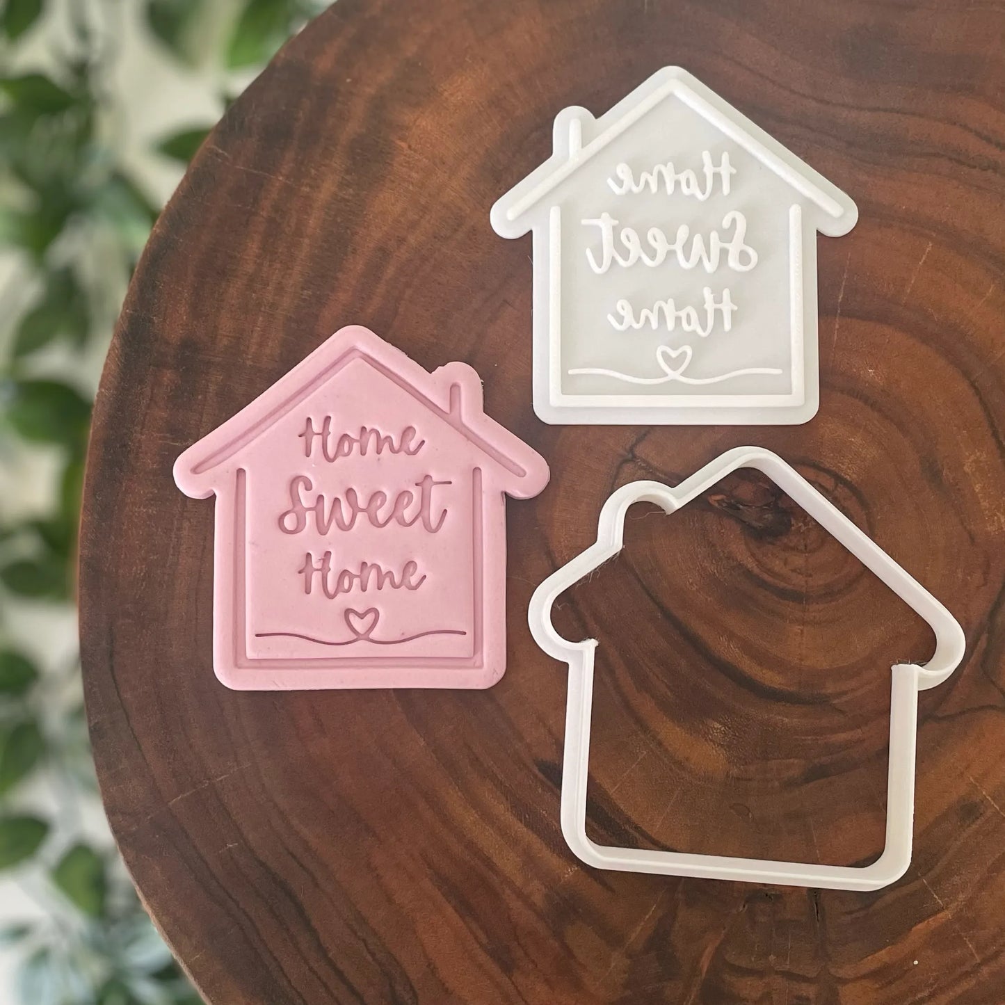Home Sweet Home Cookie Cutter & Fondant Embosser