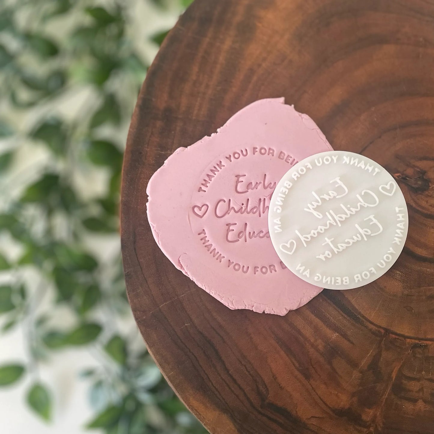 Thank you for being an Early Childhood Educator Fondant Embosser