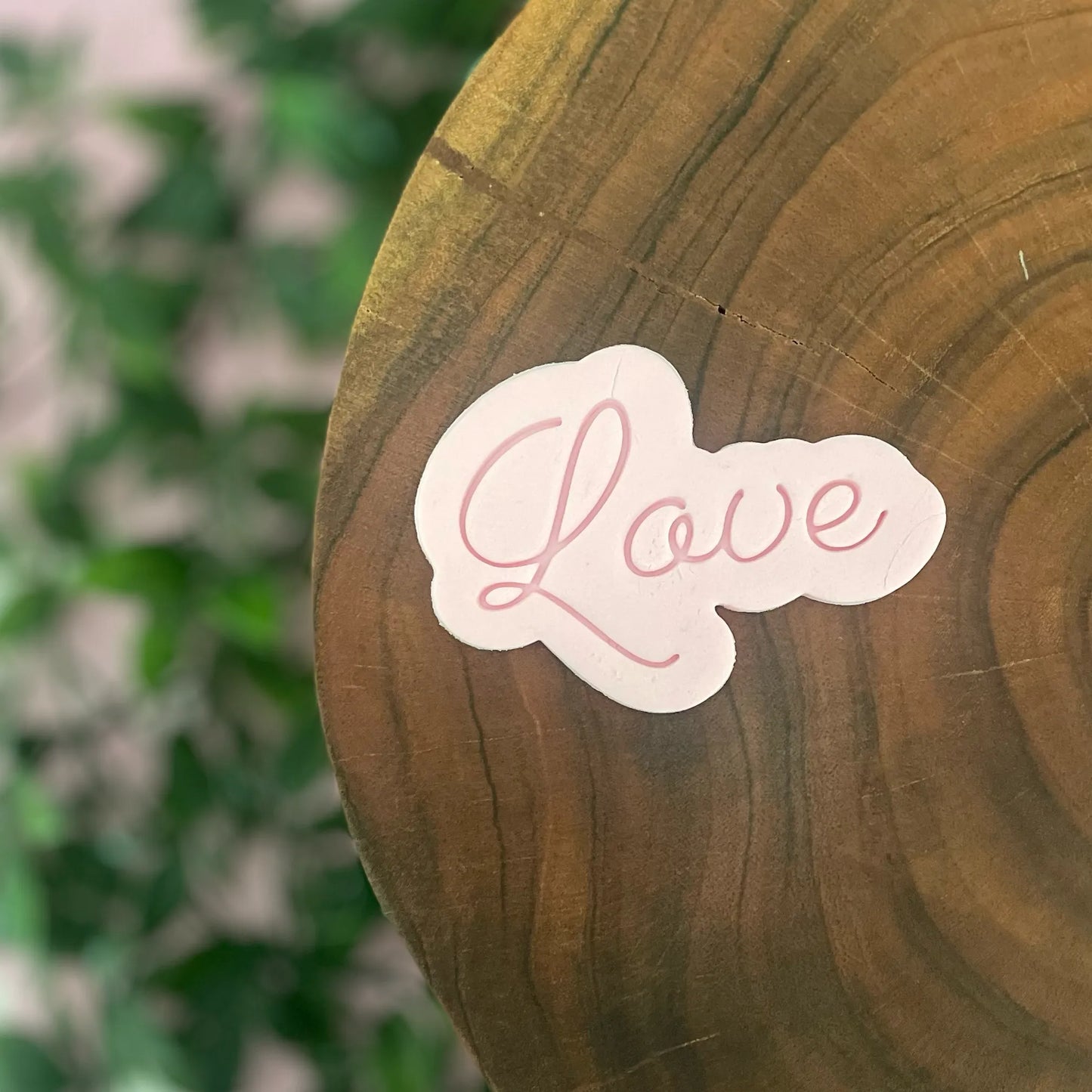 Love Cookie Cutter & Fondant Embosser