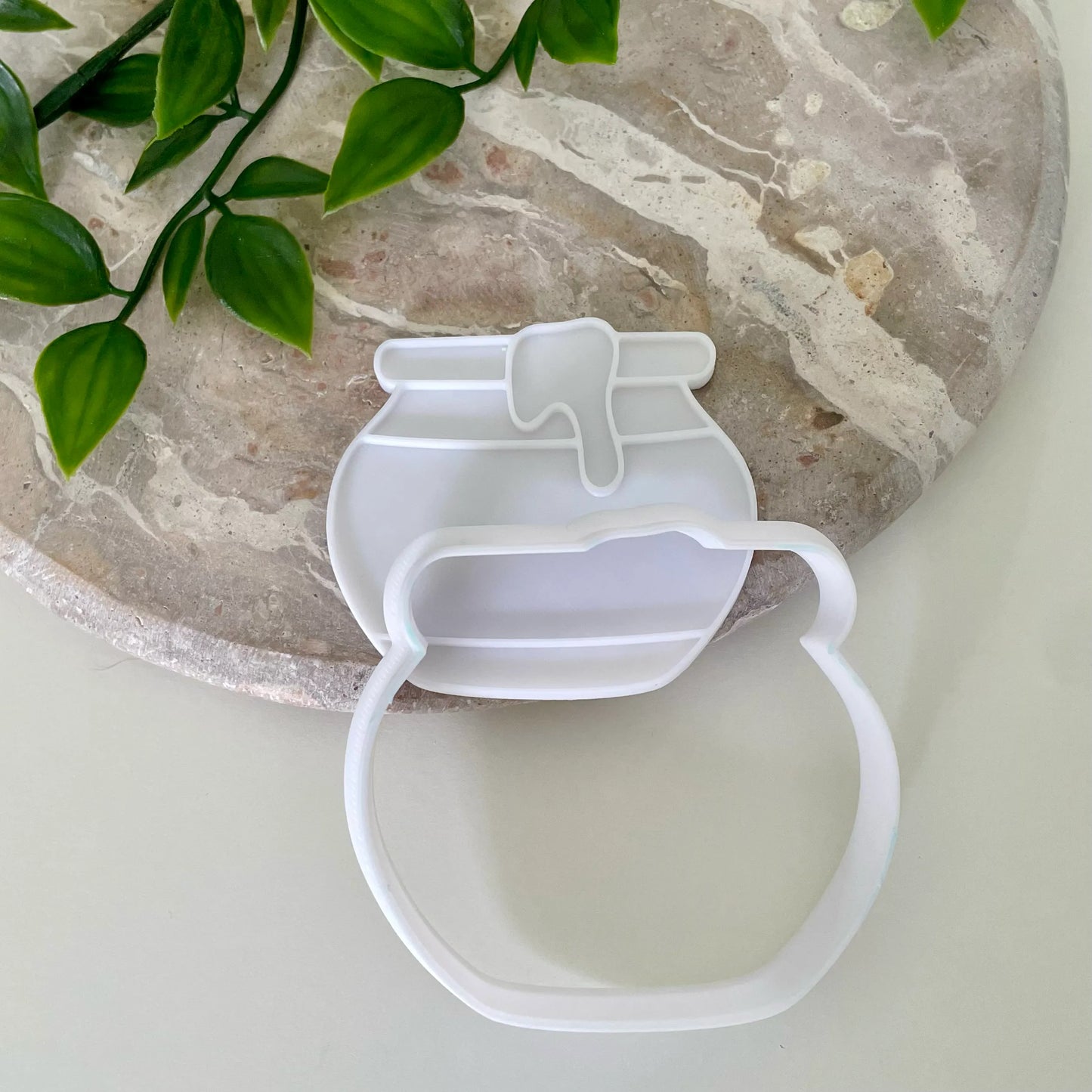 Honey Pot / Jar Cookie Cutter & Fondant Embosser