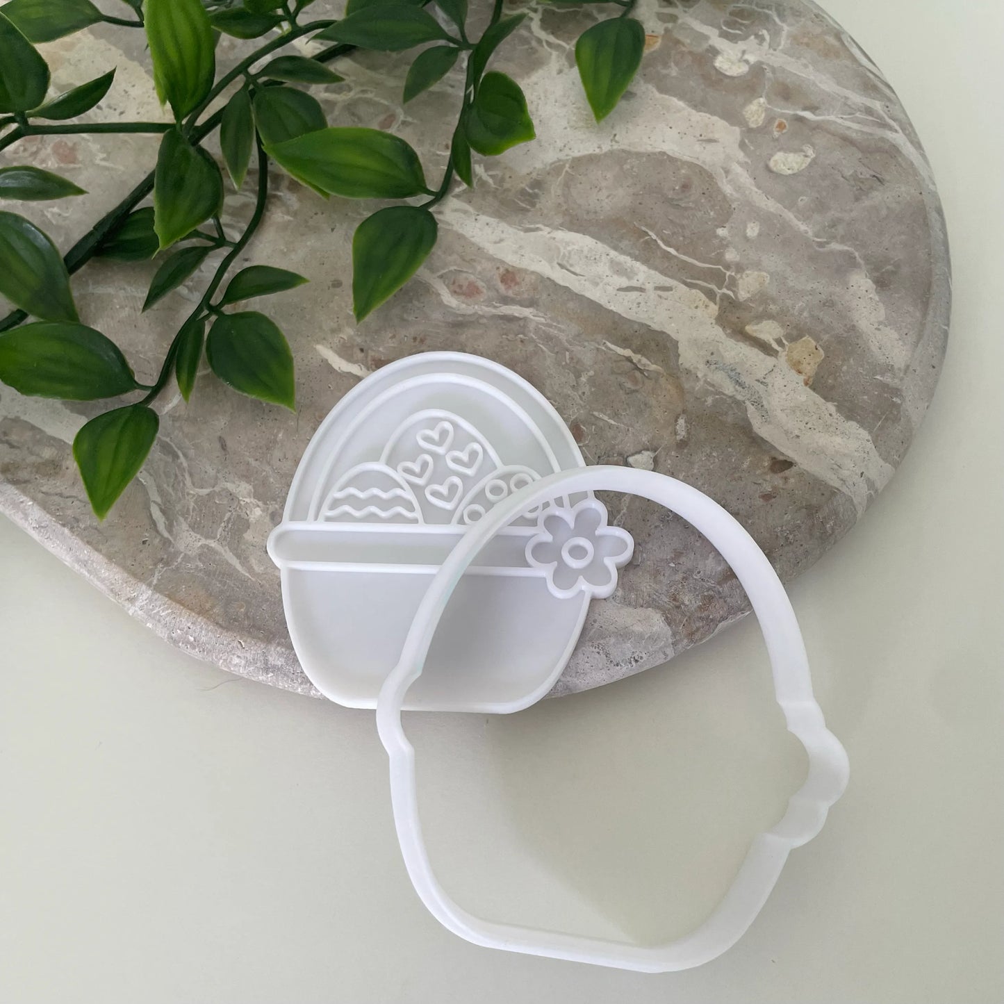 Easter Basket #2 Cookie Cutter & Fondant Embosser