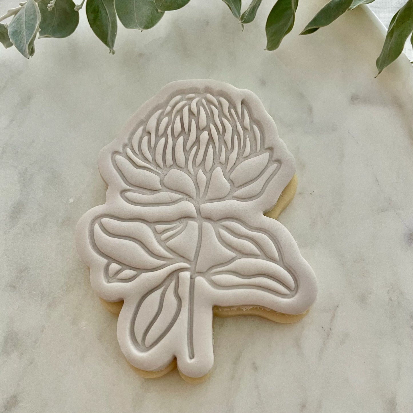 Native Flower Cookie Cutter & Fondant Embosser