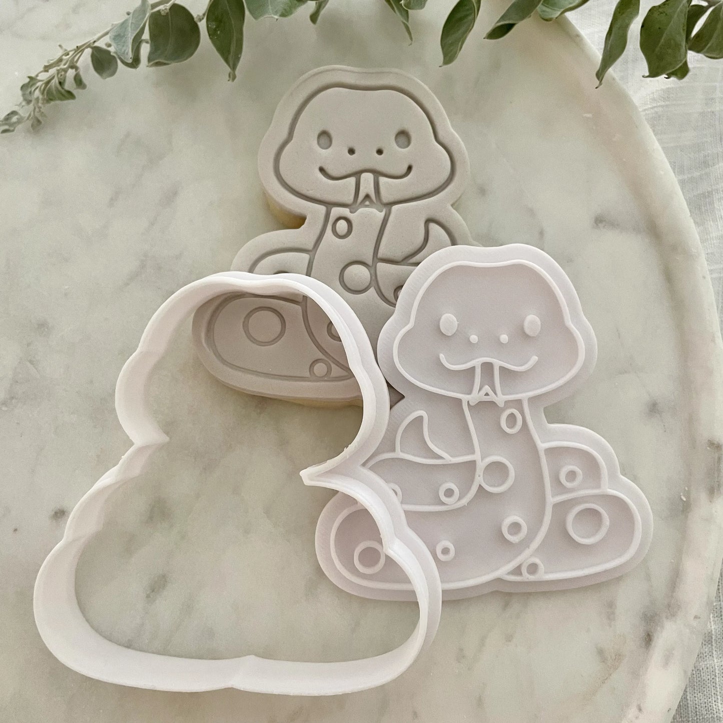 Snake Cookie Cutter & Fondant Embosser