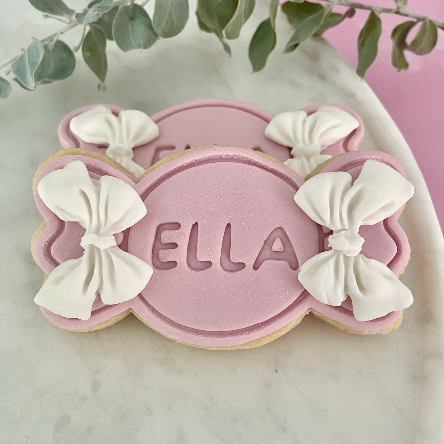 Custom Lollie Cookie cutter & Fondant Embosser