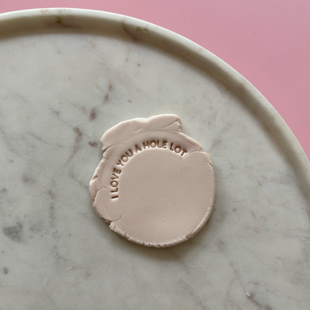 I love you a hole lot Embosser