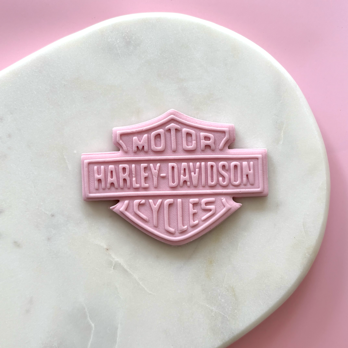 Motorbike Logo Cookie Cutter & Debosser