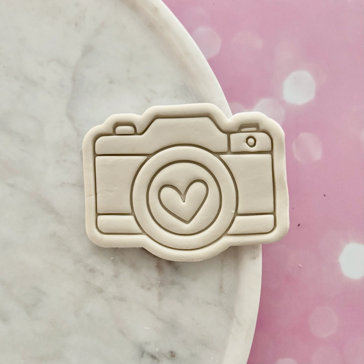 Camera Cookie Cutter & Fondant Embosser
