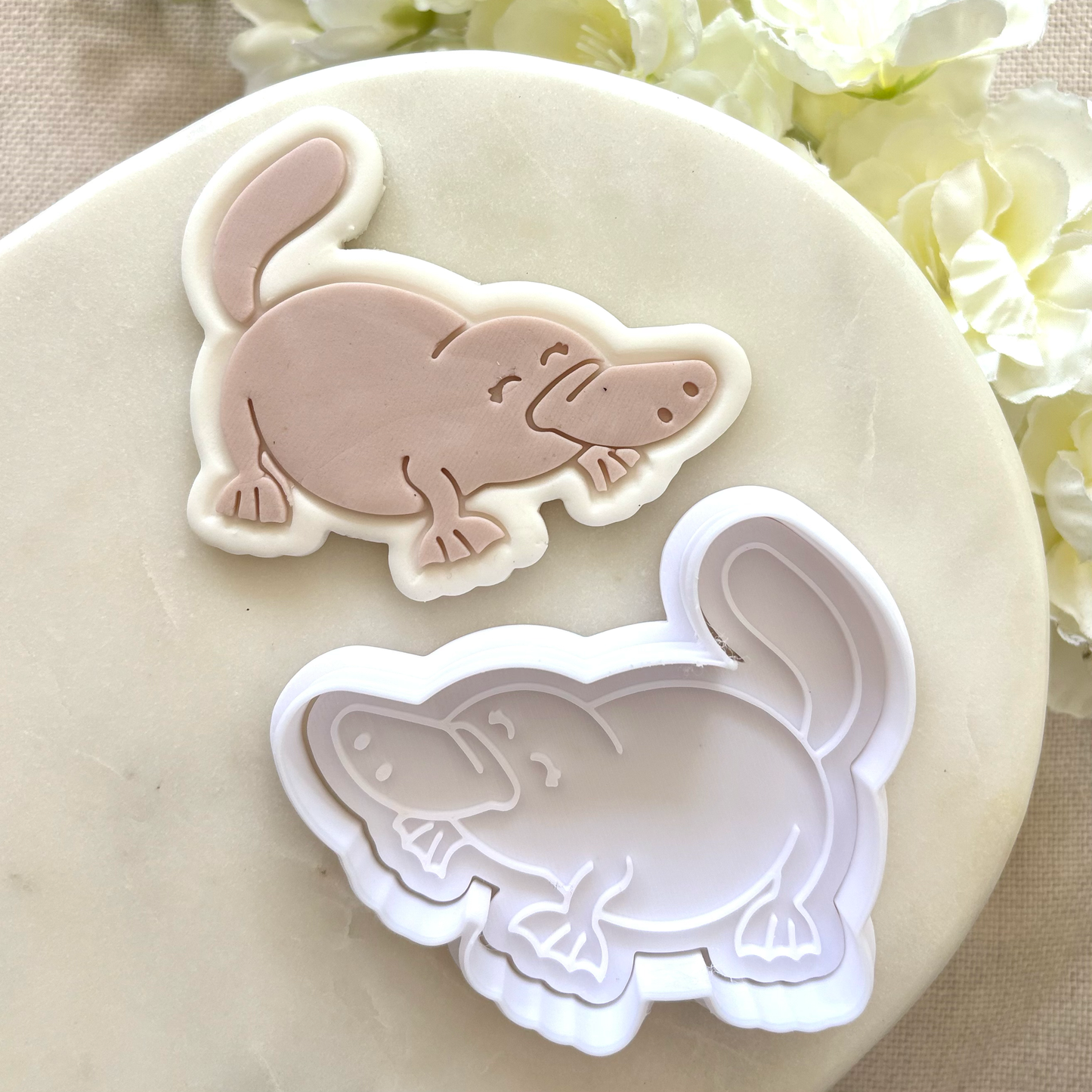 Platypus Cookie Stamp & Cutter