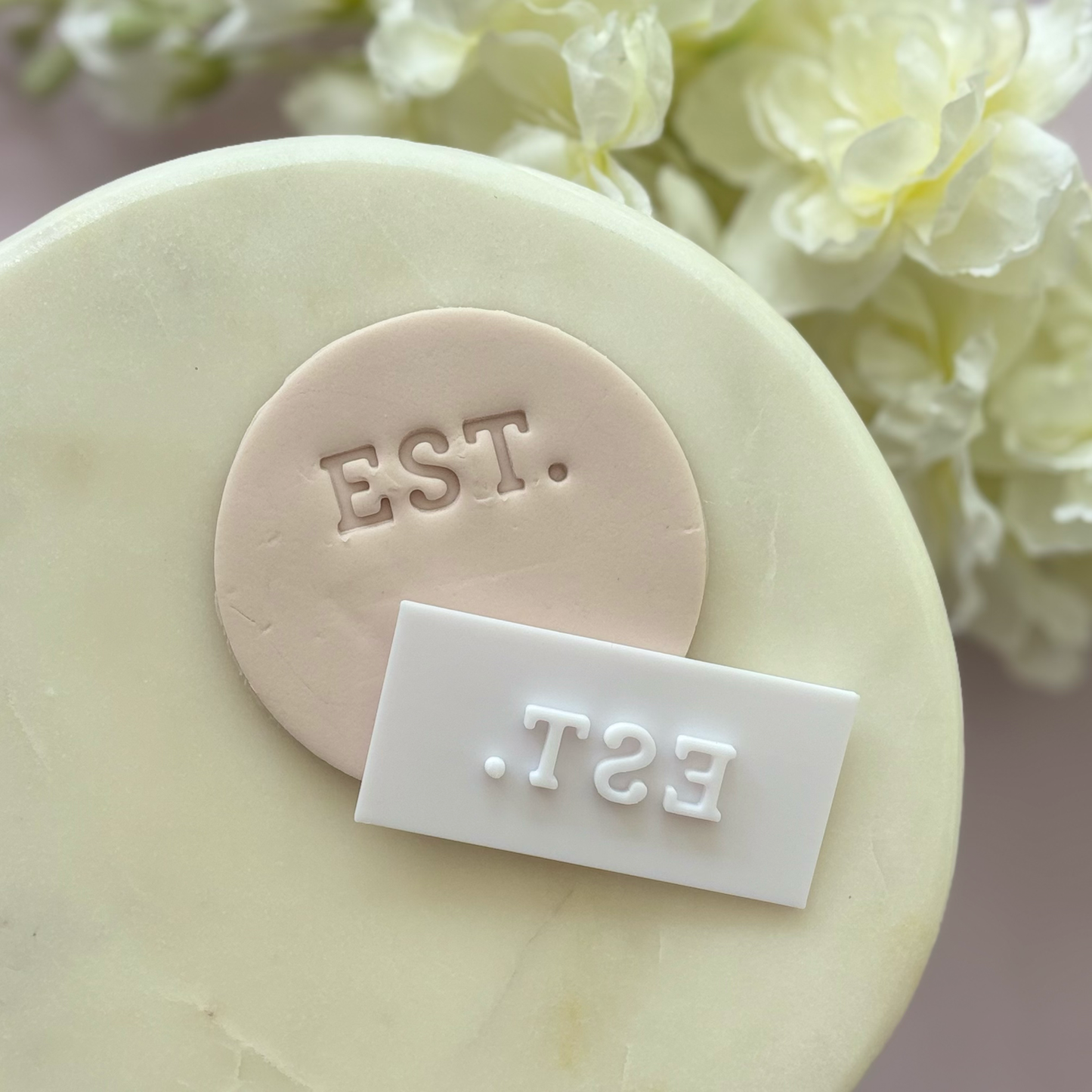 EST. Mini Cookie Stamp