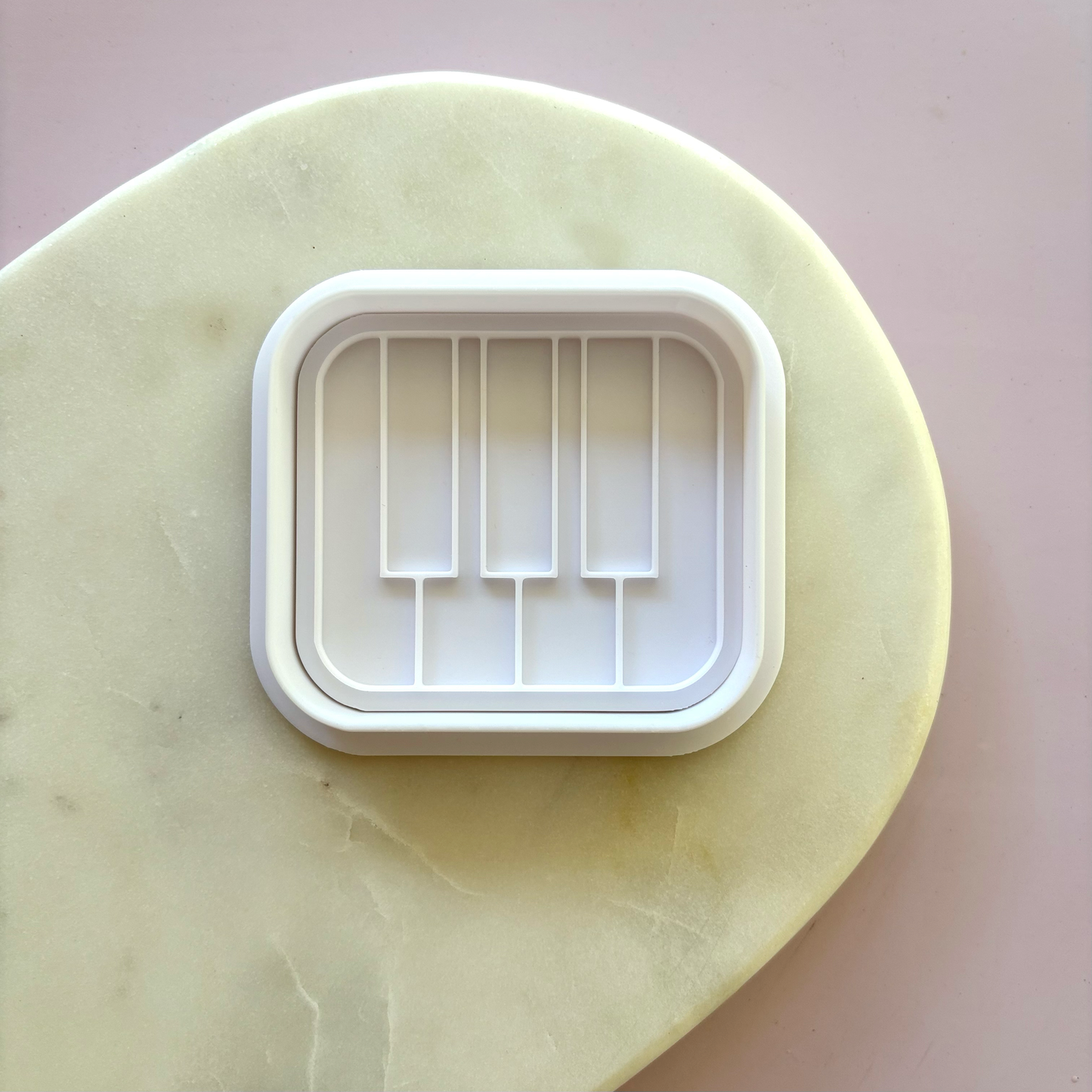 Piano keys Cookie Cutter & Fondant Embosser