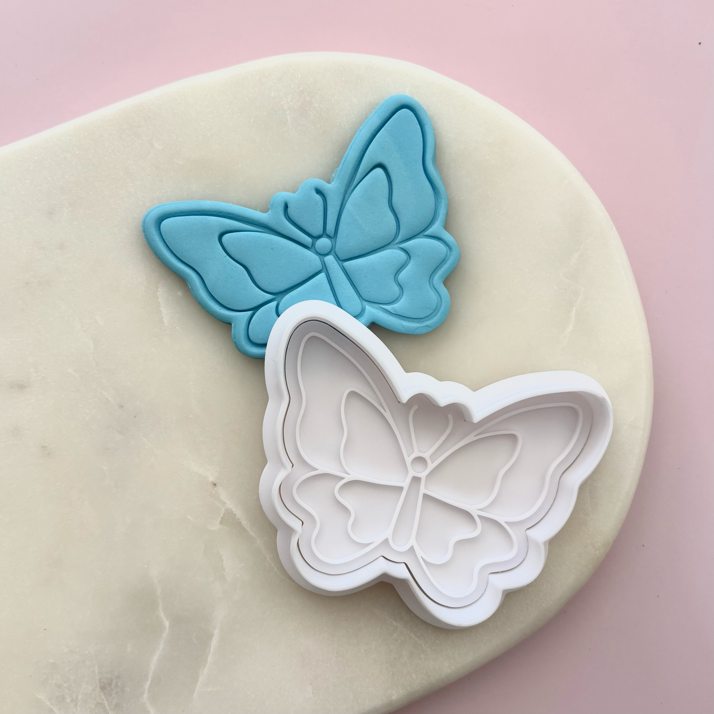 Butterfly Cookie Cutter & Fondant Embosser