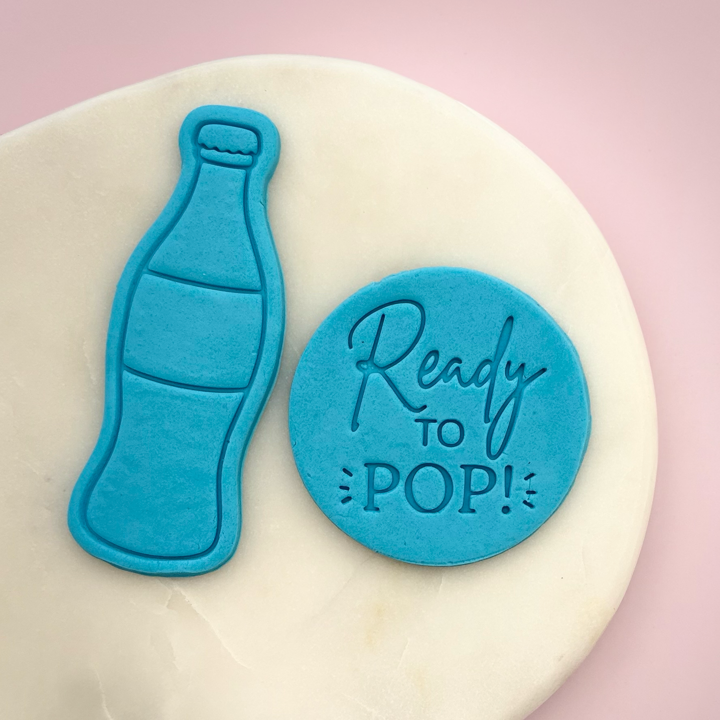 Coke bottle Cookie Stamp & Cutter