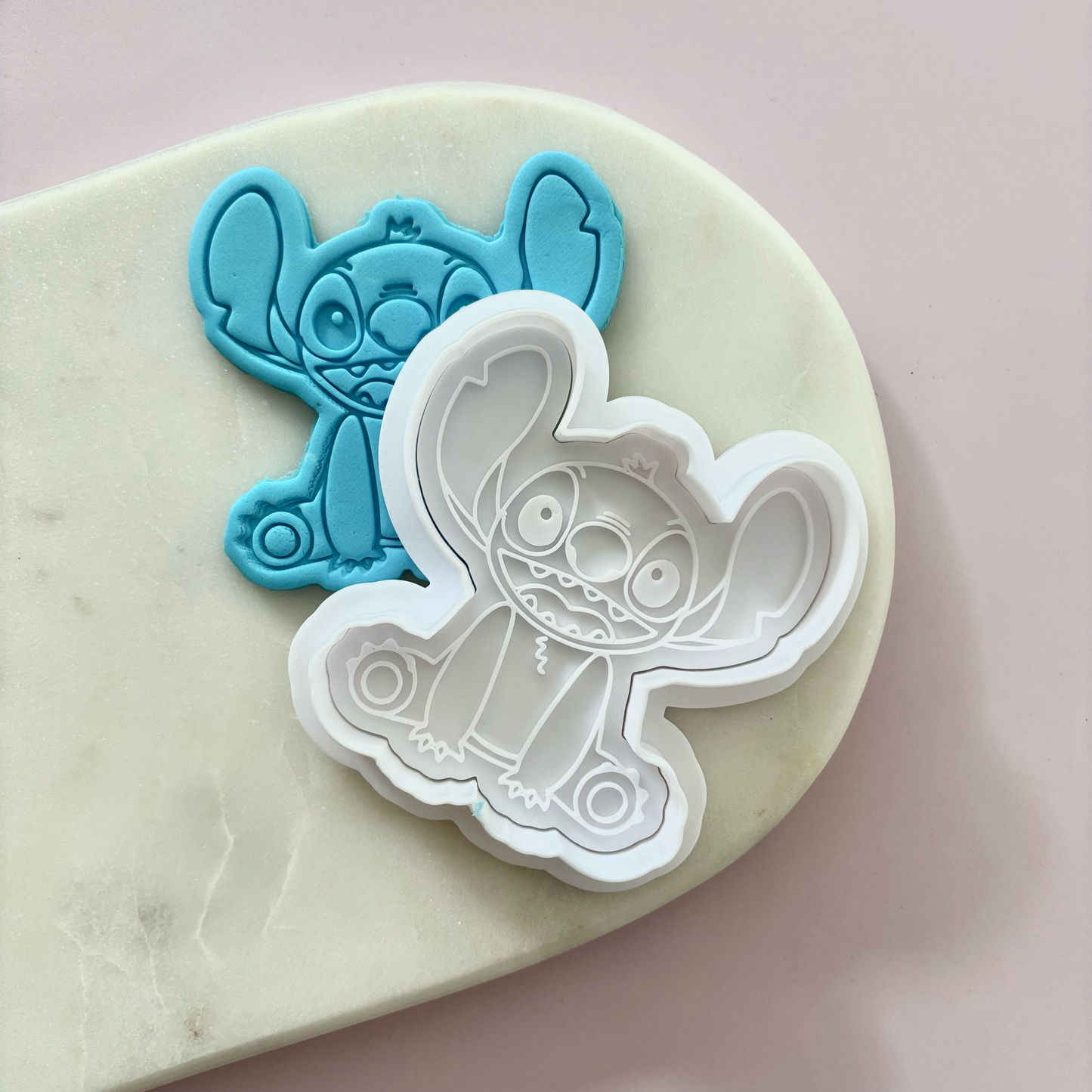 Stitch Cookie Cutter & Fondant Embosser