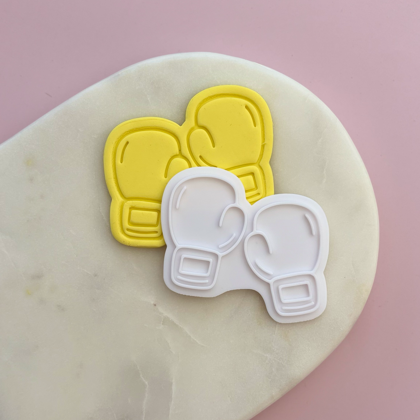 Boxing gloves Cookie Cutter & Fondant Embosser