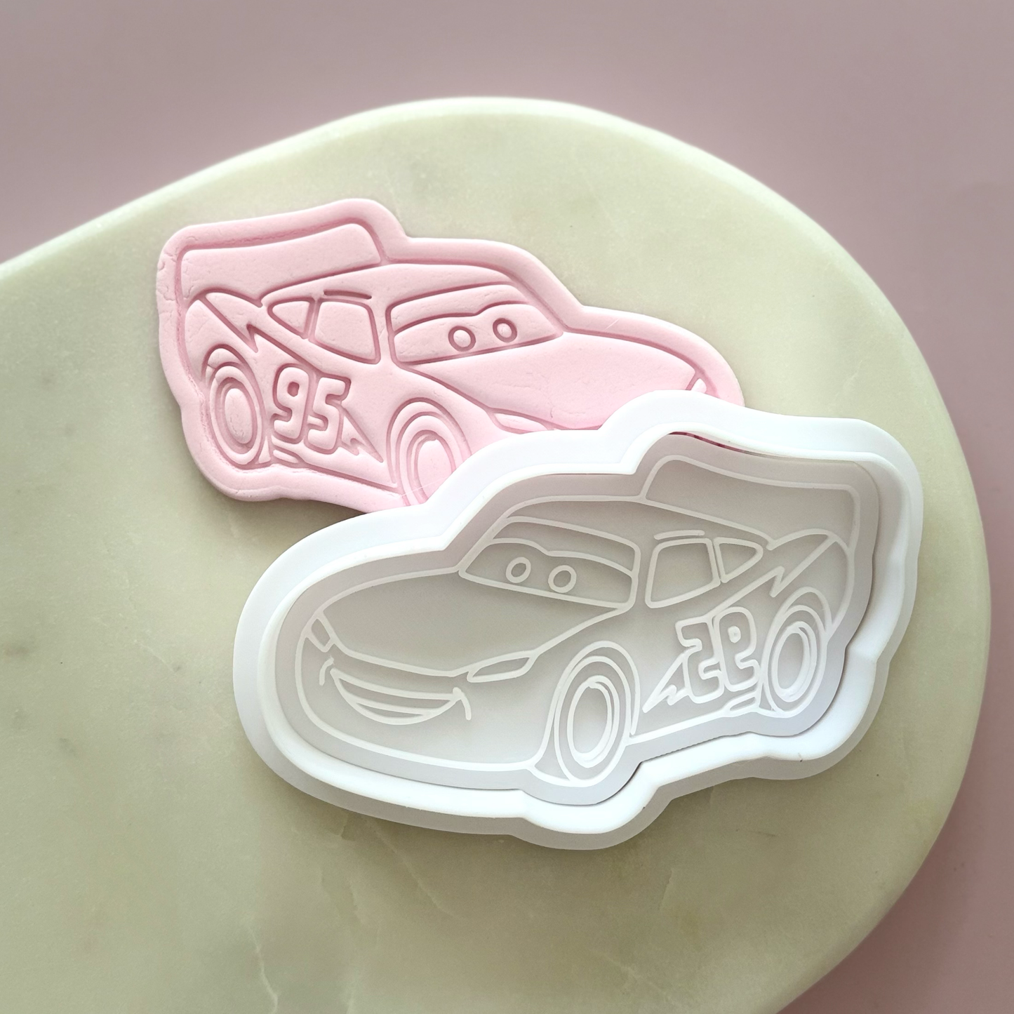 Cars Cookie Stamp & Cutter