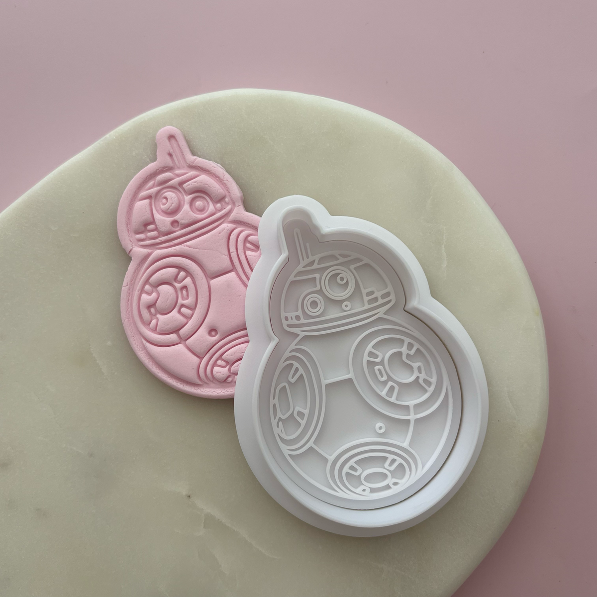 BB8 Star Wars Cookie Stamp & Cutter