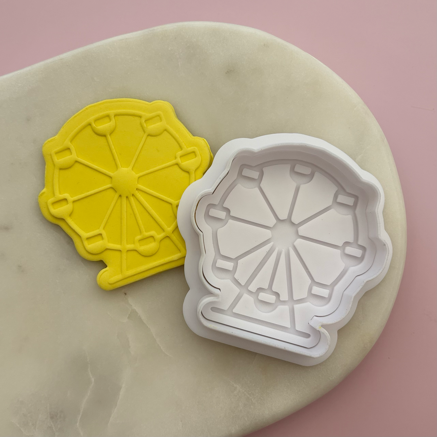 Ferris Wheel Cookie Debossor & Cutter