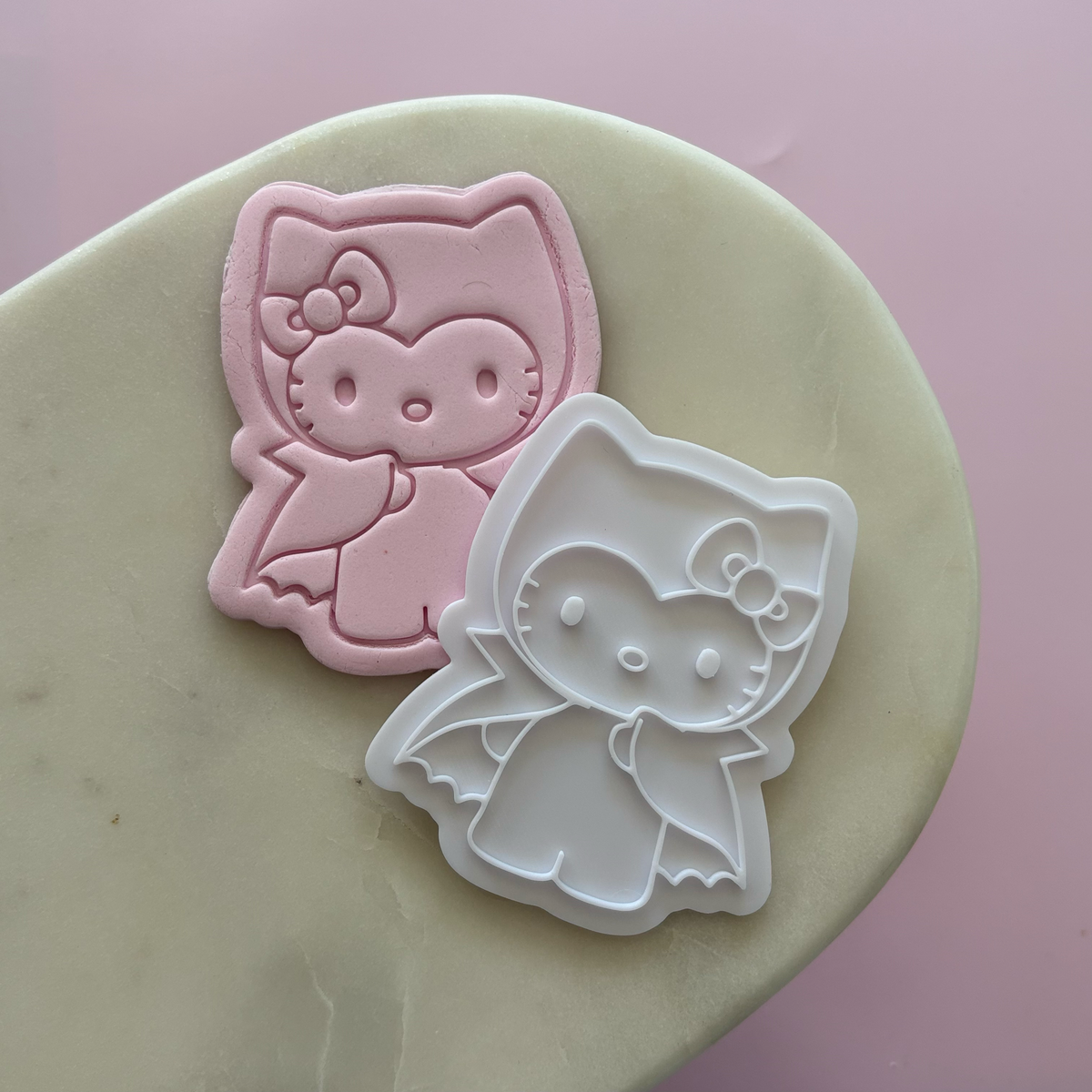 Vampire Hello Kitty Cookie Stamp & Cutter