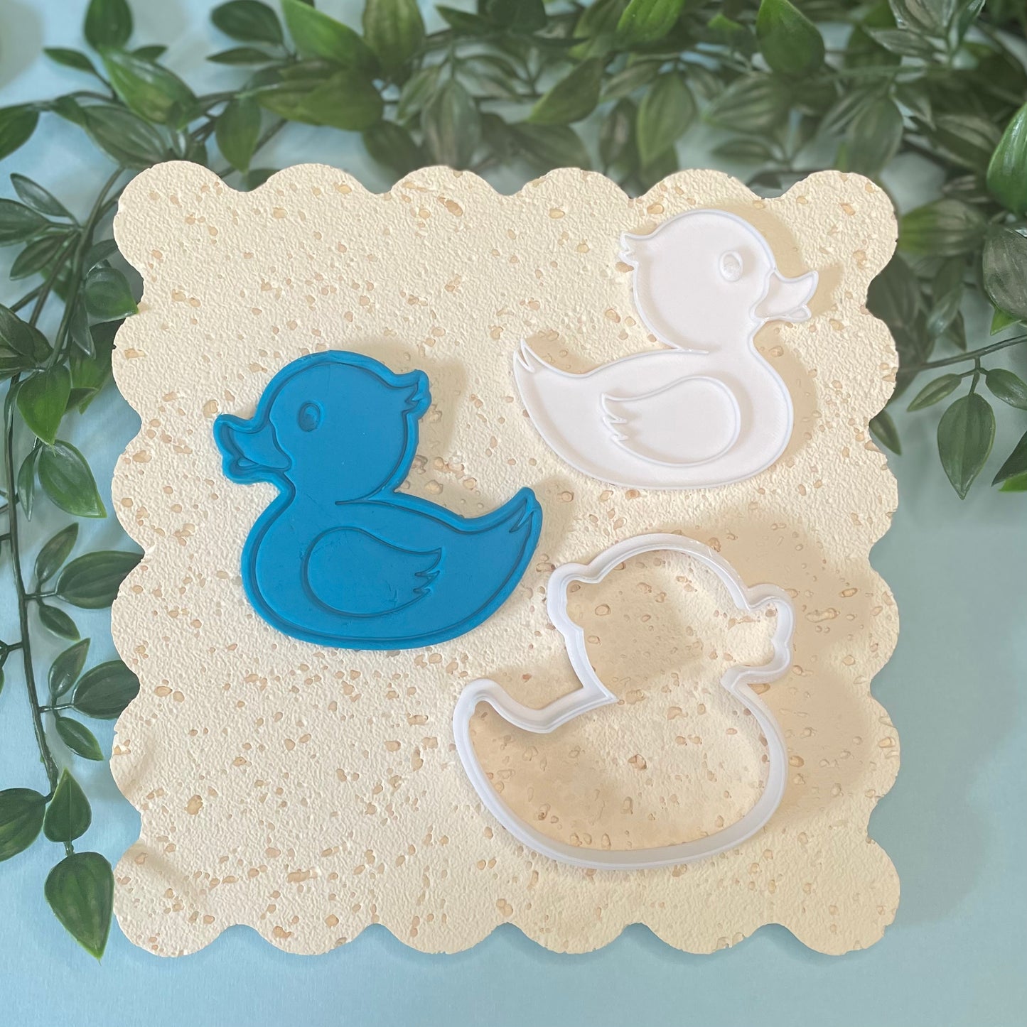 Duck Cookie Cutter & Fondant Embosser