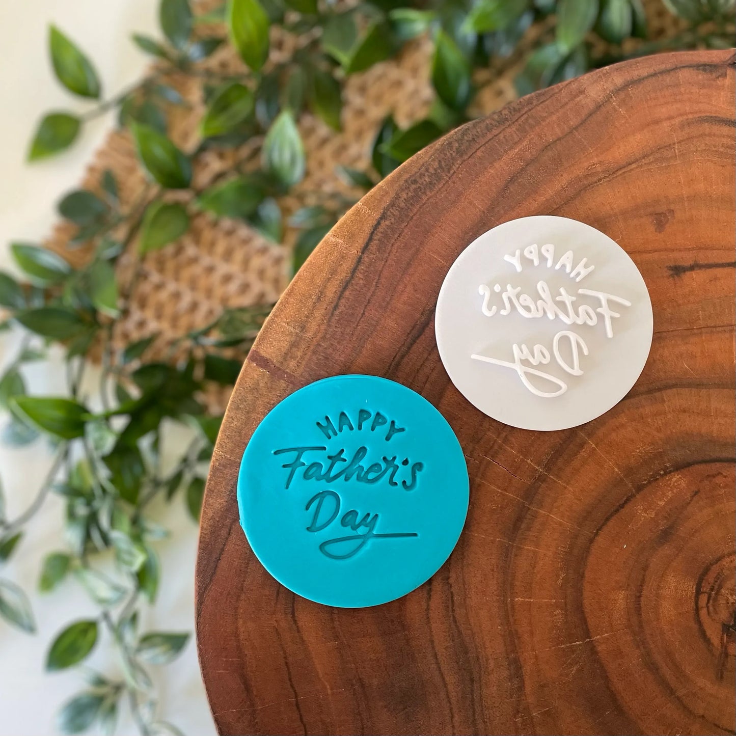 Happy Father's Day Fondant Embosser