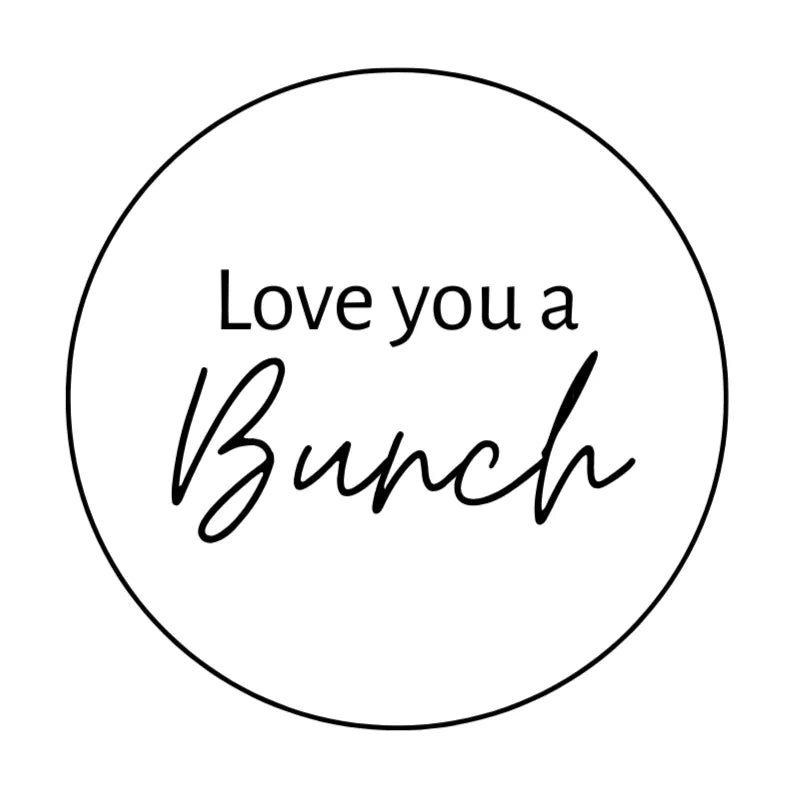 Love you a Bunch Fondant Embosser