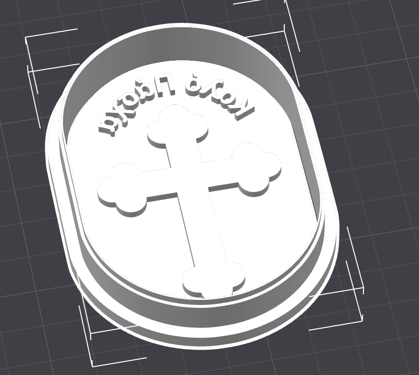 Greek Easter Cookie Stamp & Cutter