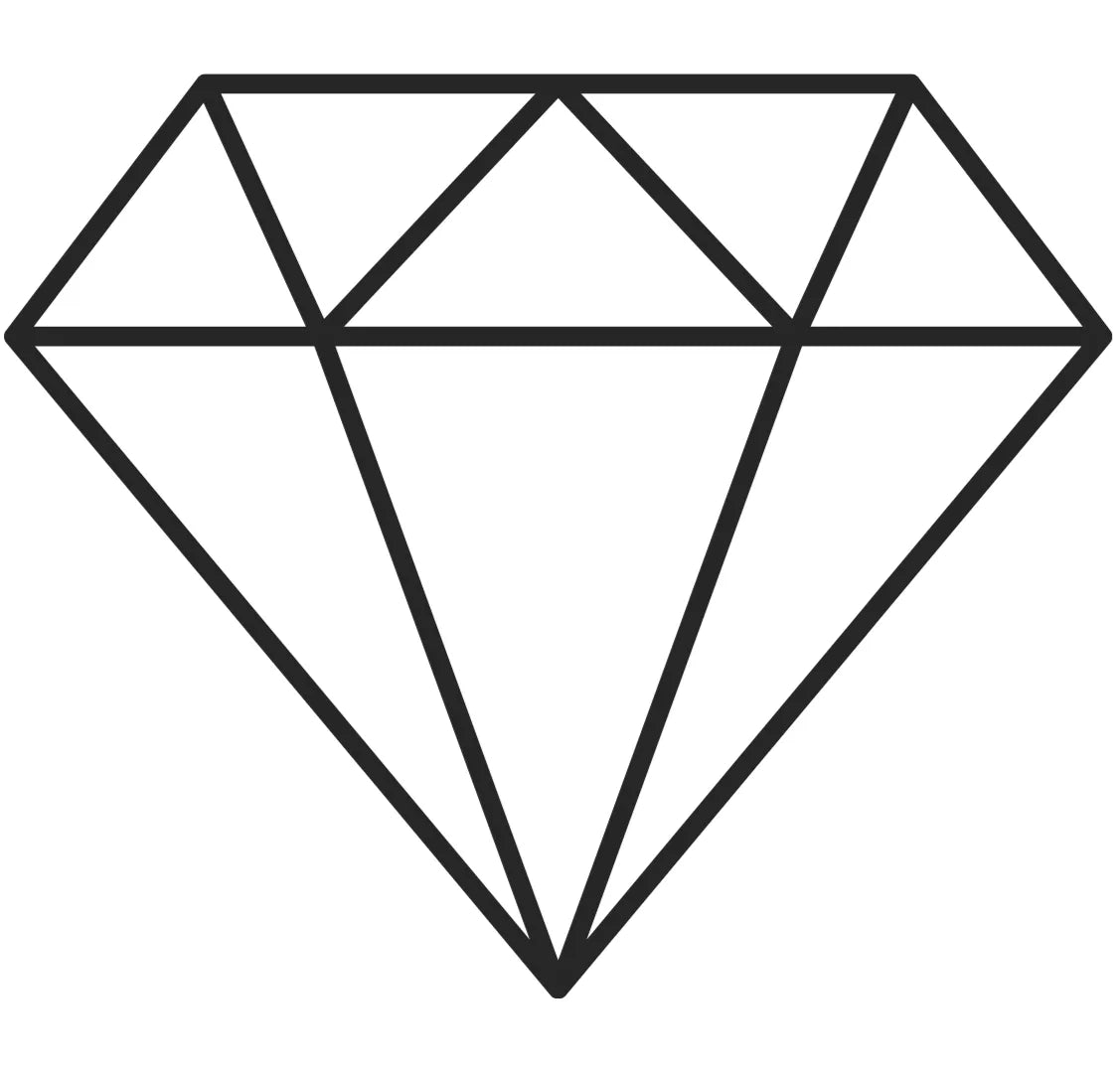 Diamond Cookie Cutter & Fondant Embosser