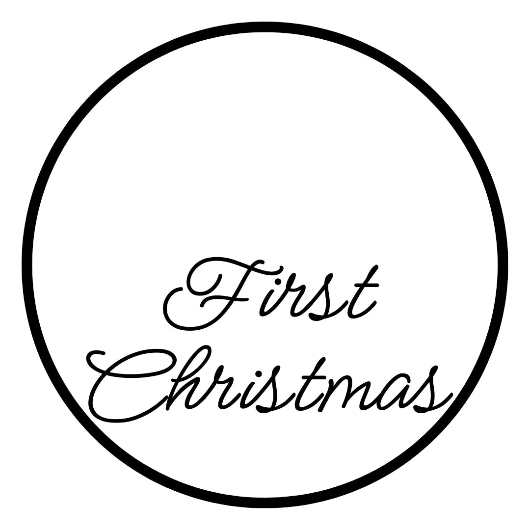First Christmas style 1 Fondant Embosser