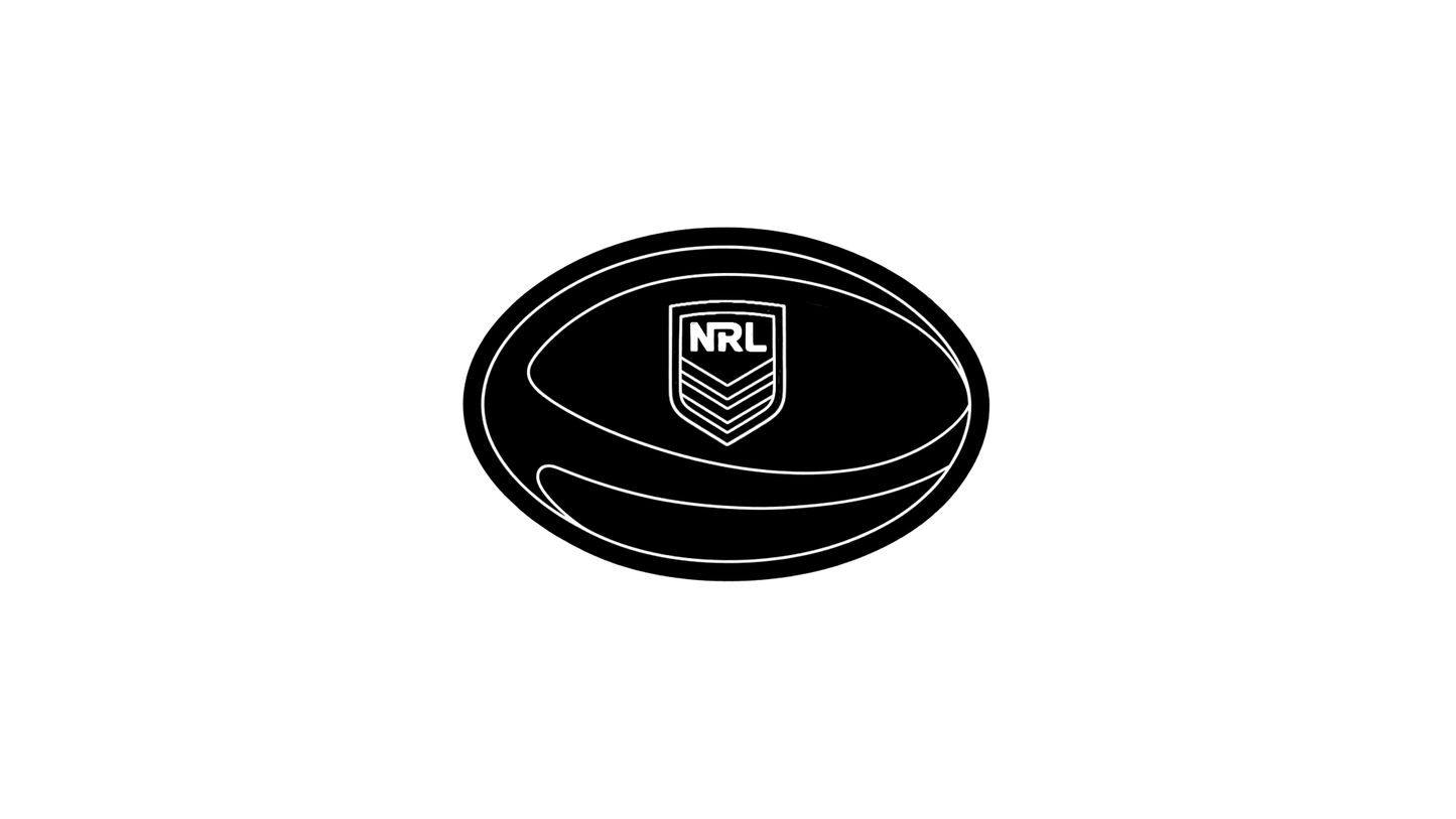 Nrl ball Cookie Stamp & Cutter