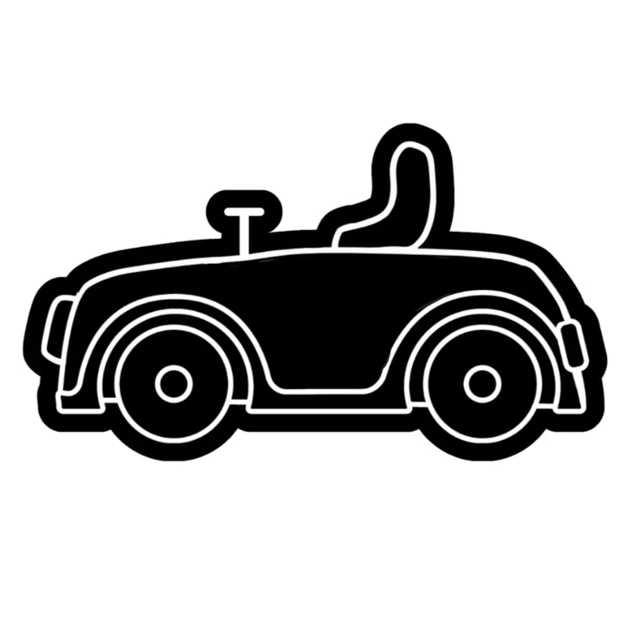 Old style car Cookie Cutter & Fondant Embosser