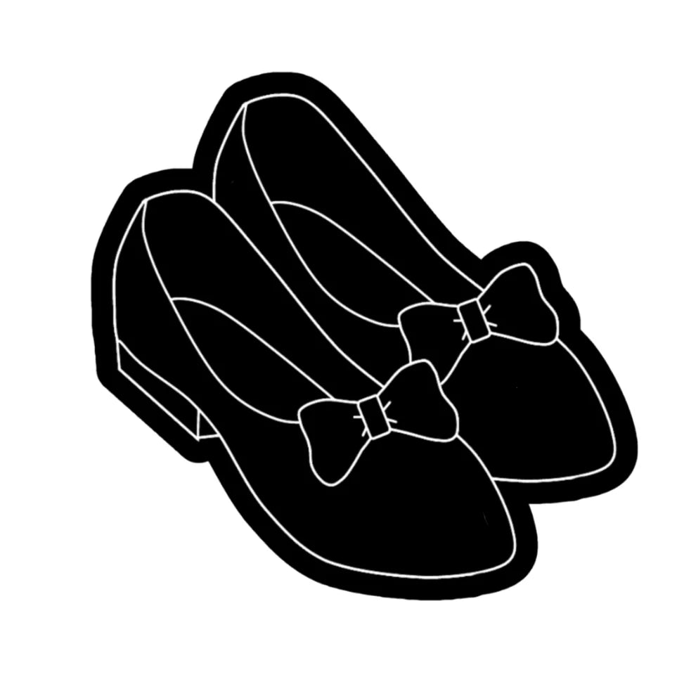 Ruby Shoes Cookie Cutter & Fondant Embosser