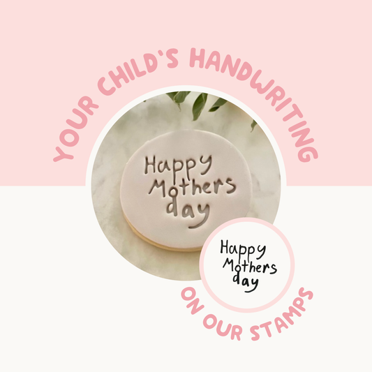 Custom Handwriting Fondant Embosser