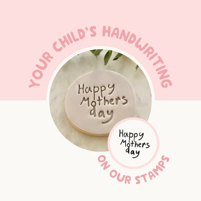 Custom Handwriting Fondant Embosser