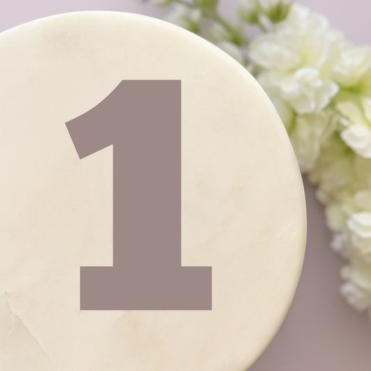 Number Cookie Cutter Set (Chunk five)