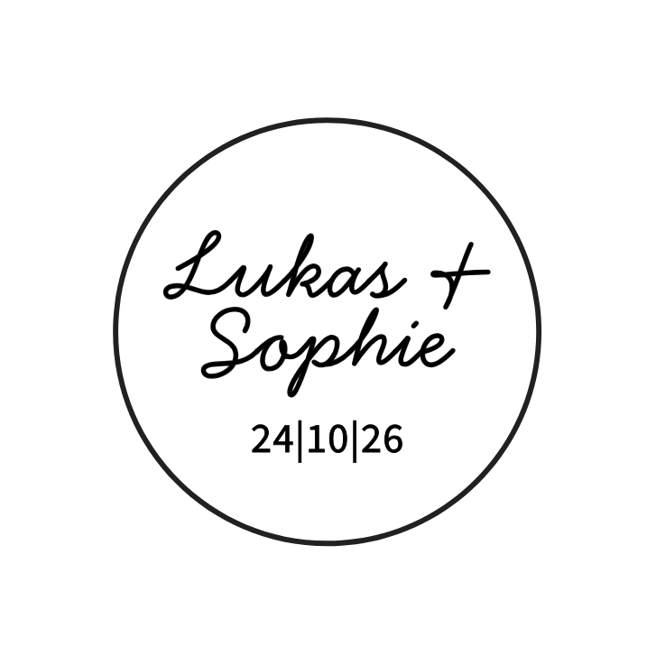 Custom Wedding / Engagement Stamp