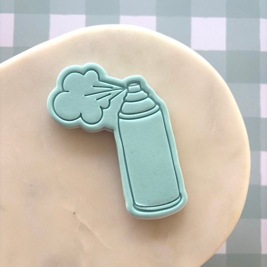 Spray Paint Cookie Stamp & Cutter