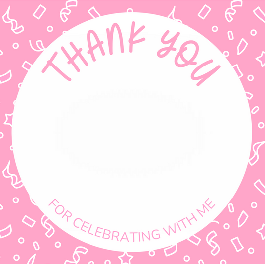 Mini Cookie Backing Card (Confetti)