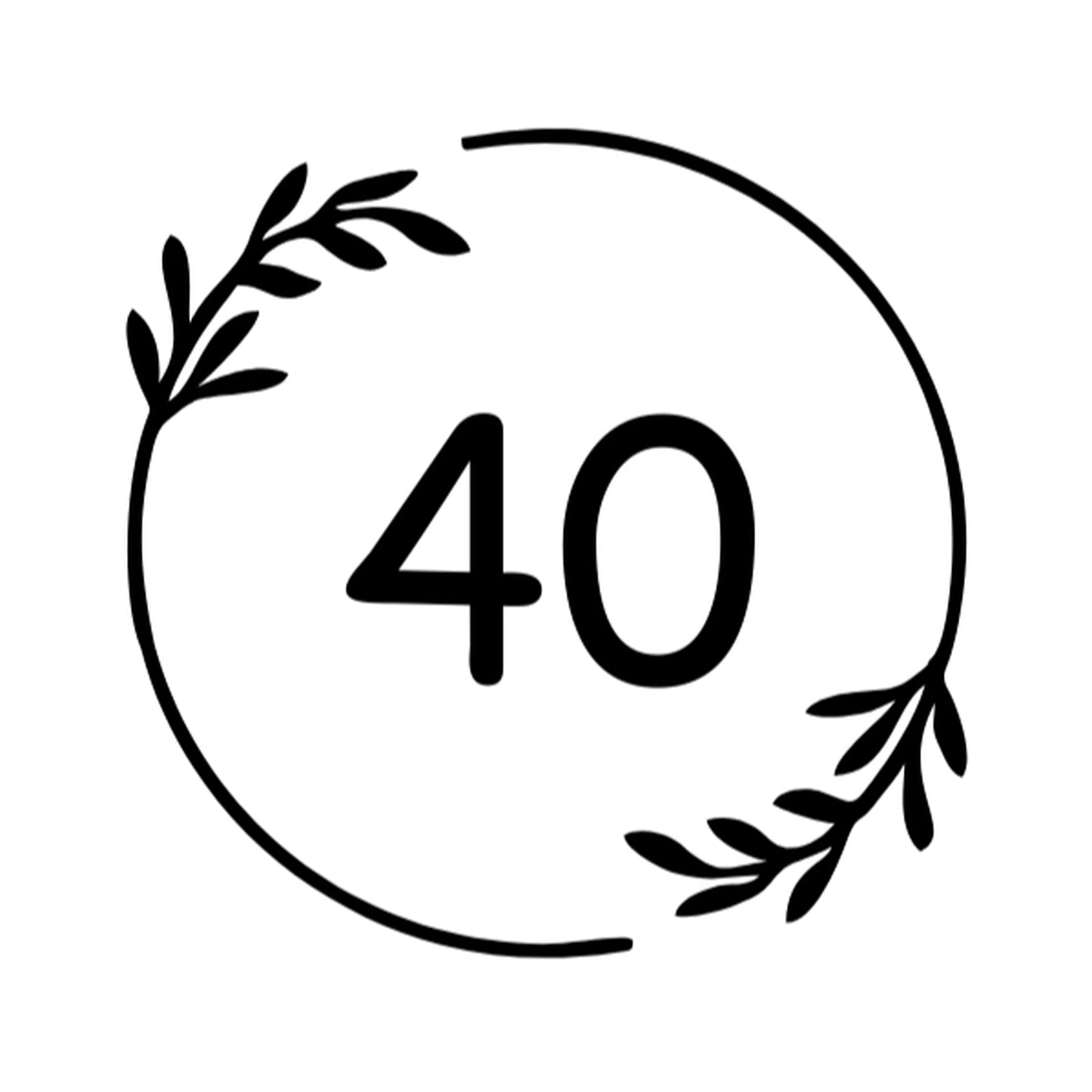 40 with leaf border Fondant Embosser