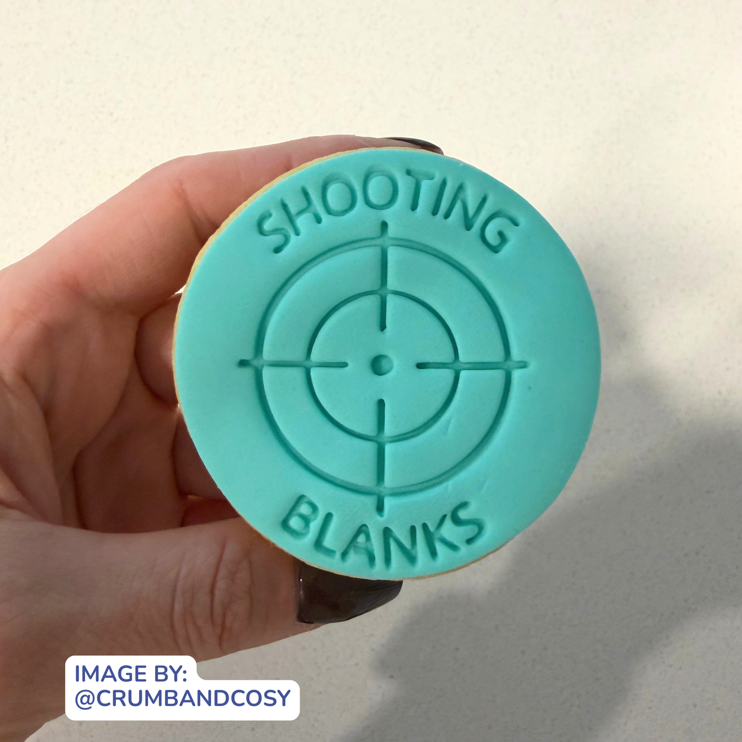 Shooting blanks Cookie Stamp