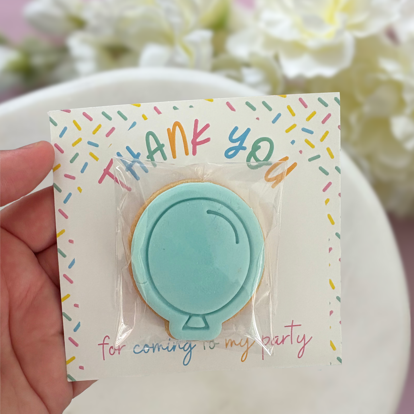 Mini Birthday Cookie Stamp & Cutter