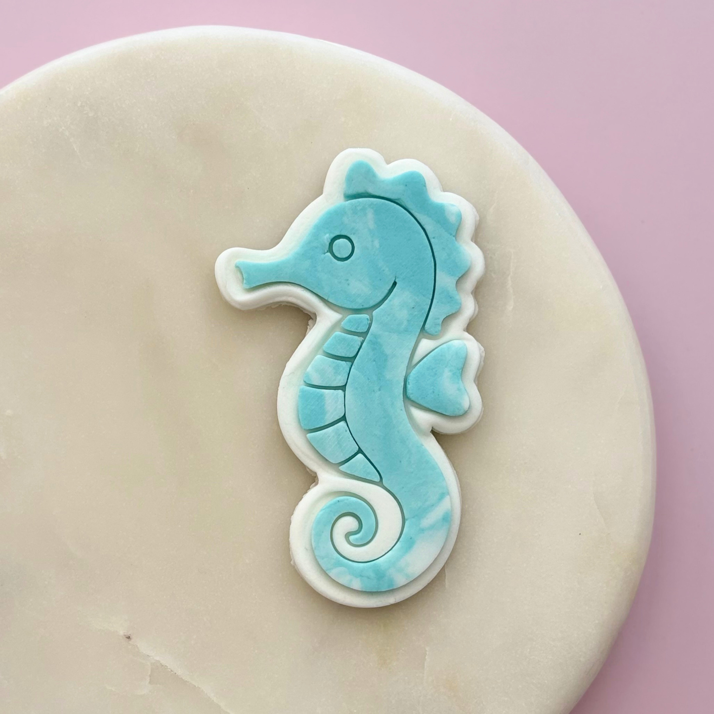 Seahorse Cookie Stamp & Cutter