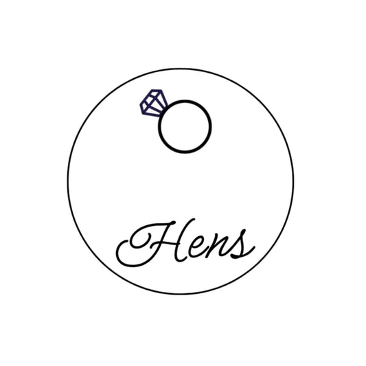 Hens - Blank  Fondant Embosser