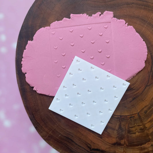 Mini Hearts Fondant Embosser