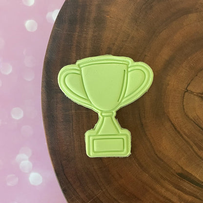 Trophy Cookie Cutter & Fondant Embosser