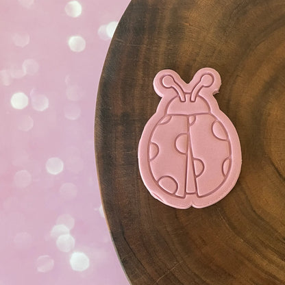 Lady Bug Cookie Cutter & Fondant Embosser