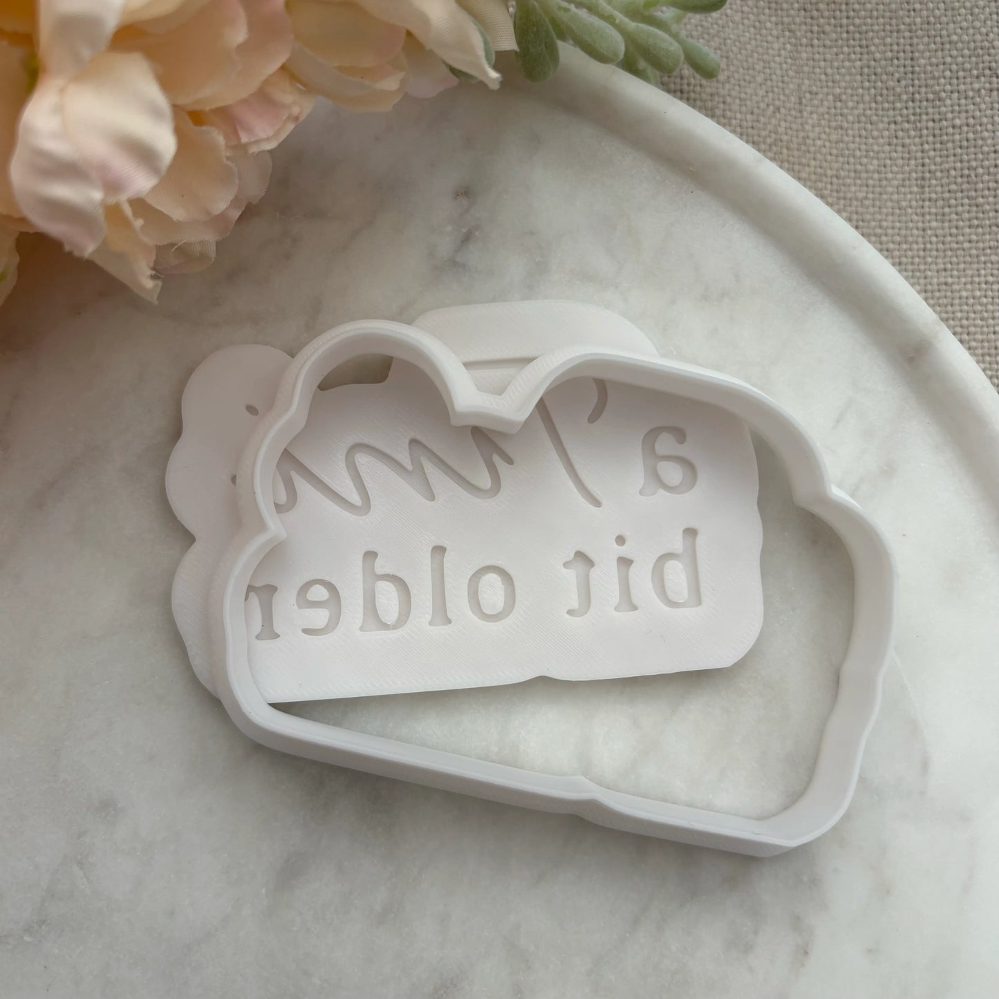 A Tini bit older Cookie Cutter & Fondant Debosser