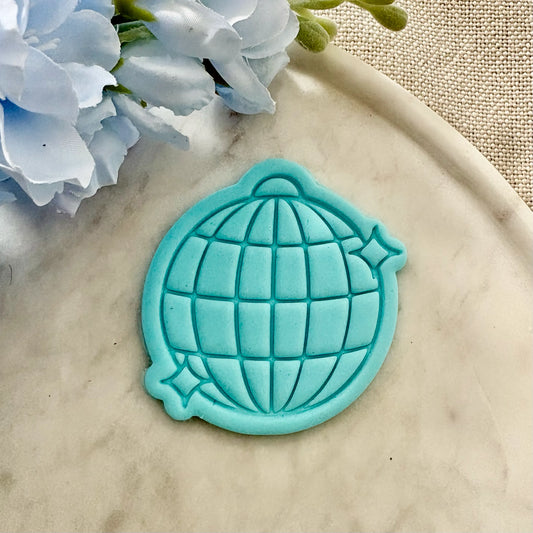 Disco Ball Cookie Cutter & Fondant Embosser