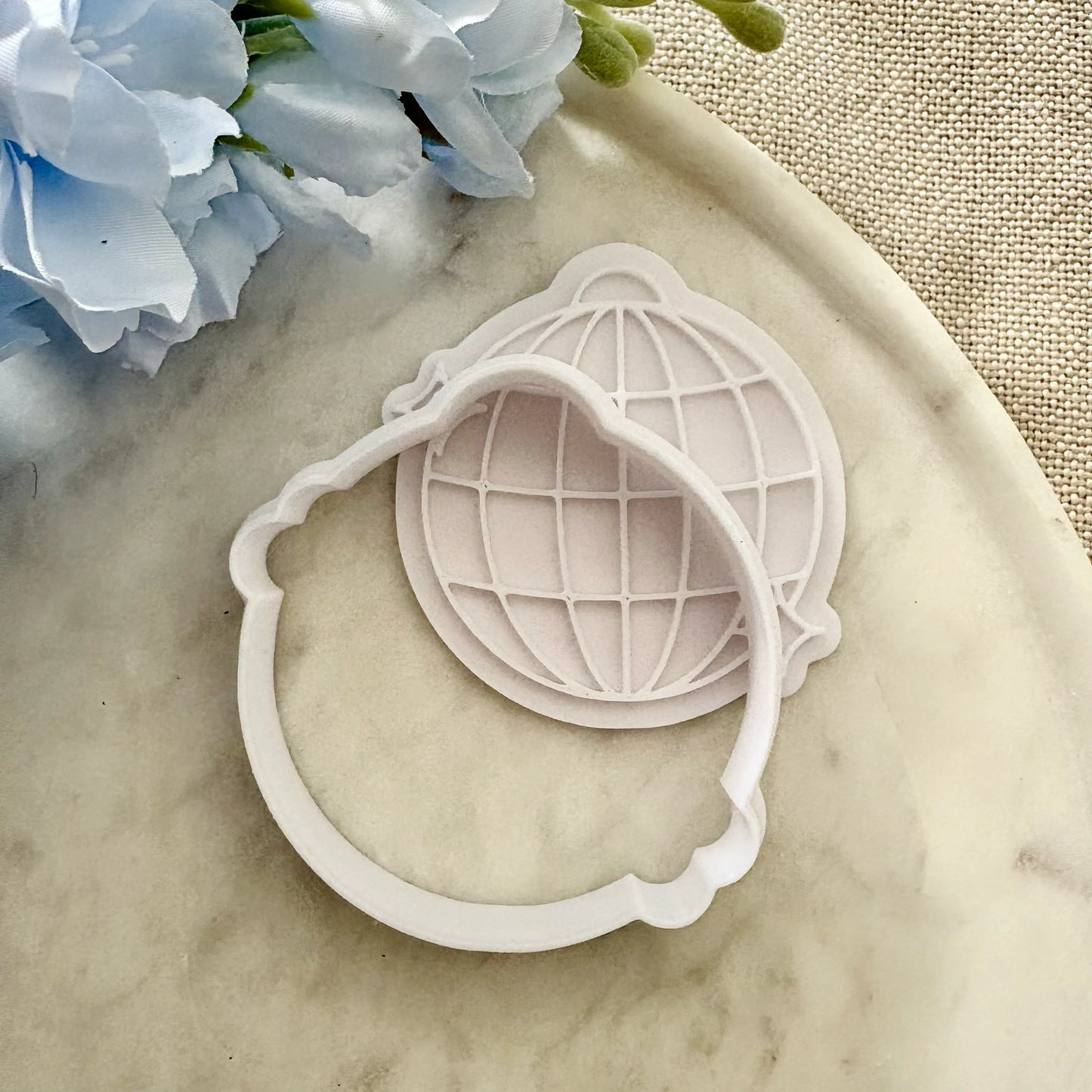 Disco Ball Cookie Cutter & Fondant Embosser